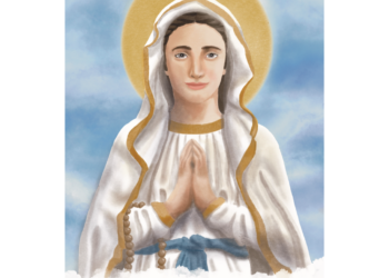 Obrazek Święty Matka Boska z Lourdes