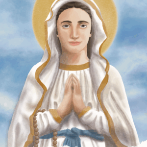 Obrazek Święty Matka Boska z Lourdes