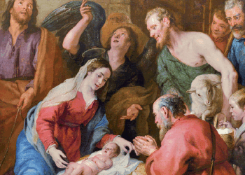 Obrazek Kolędowy. Aniołowie